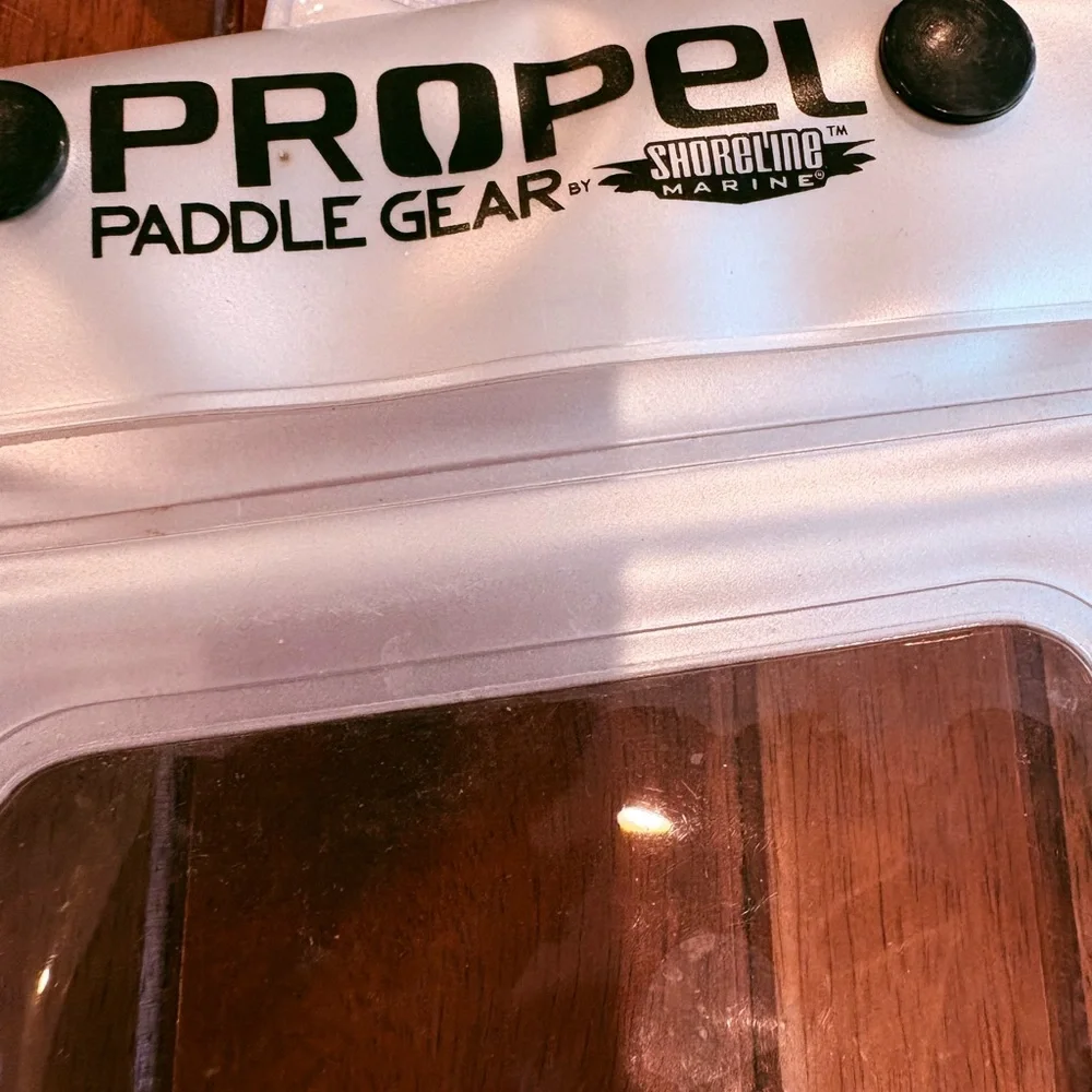 Propel Paddle Gear Clear Waterproof Phone Case - White Pair